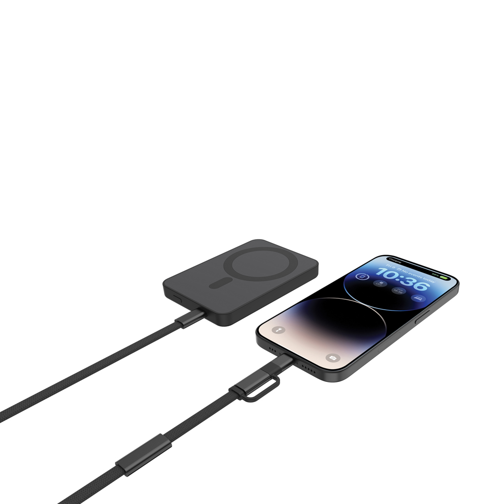 Arc RCS 60W 120cm 2-in-1 Schnellladekabel 5 Arc RCS 60W 120cm 2-in-1 Schnellladekabel – Bild 3