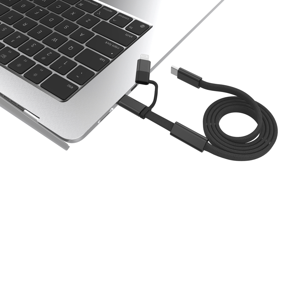 Arc RCS 60W 120cm 2-in-1 Schnellladekabel 6 Arc RCS 60W 120cm 2-in-1 Schnellladekabel – Bild 4