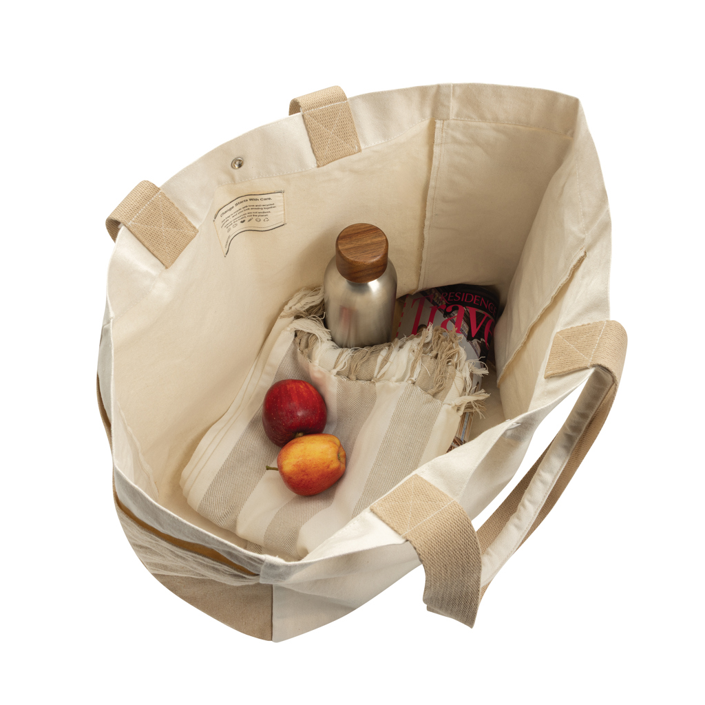 BEAU AWARE™ Allround-Shopper aus rec. Canvas 400gr/m² 6 BEAU AWARE™ Allround-Shopper aus rec. Canvas 400gr/m² – Bild 4