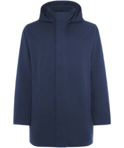 Gepolsterte Unisex-Parka-Jacke mit Kuppelkragen