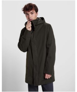 Gepolsterte Unisex-Parka-Jacke mit Kuppelkragen – Bild 5