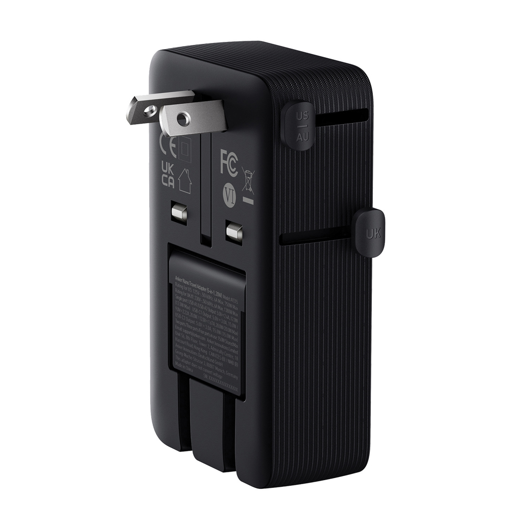 Anker Nano Reiseadapter (5-in-1 6 Anker Nano Reiseadapter (5-in-1 – Bild 4