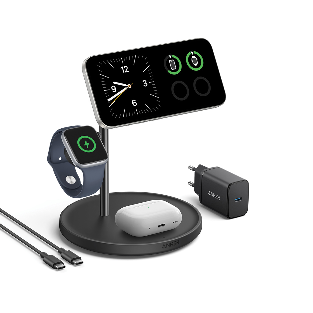 Anker MagGo Kabellose Ladestation (3-in-1 Ständer) 7 Anker MagGo Kabellose Ladestation (3-in-1 Ständer) – Bild 5