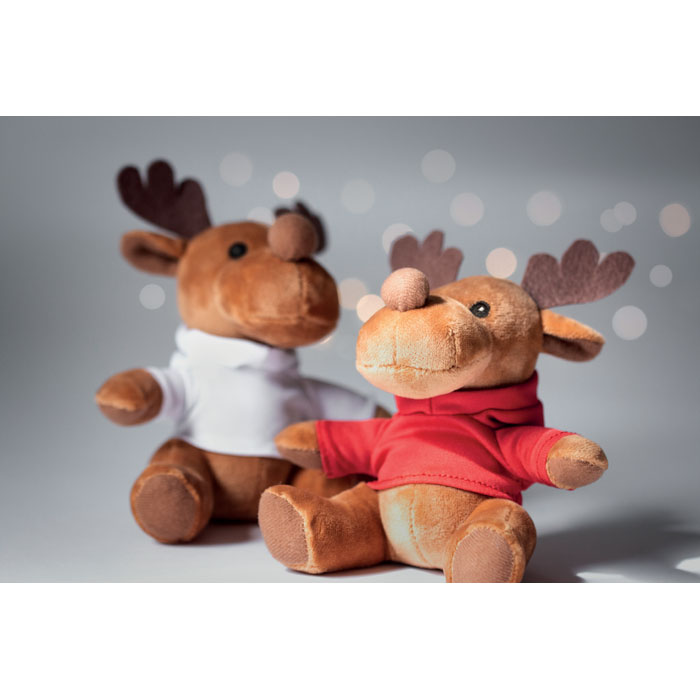 Plüsch-Rentier mit Hoody RUDOLPH 7 Plüsch-Rentier mit Hoody RUDOLPH – Bild 5