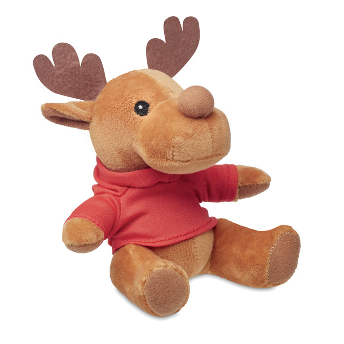 Plüsch-Rentier mit Hoody RUDOLPH 4 Plüsch-Rentier mit Hoody RUDOLPH – Bild 2