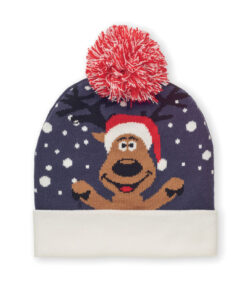 Weihnachtliche Strickmütze