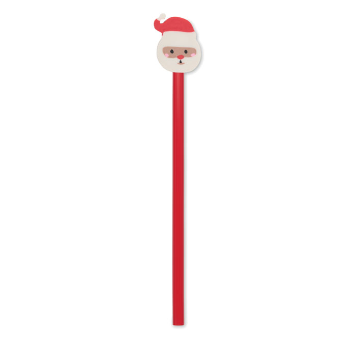 Holzbleistift mit Radiergummi CLAUS 3 Holzbleistift mit Radiergummi