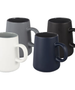 Joe 450 ml Keramiktasse schwarz 7 Joe 450 ml Keramiktasse schwarz – Bild 3