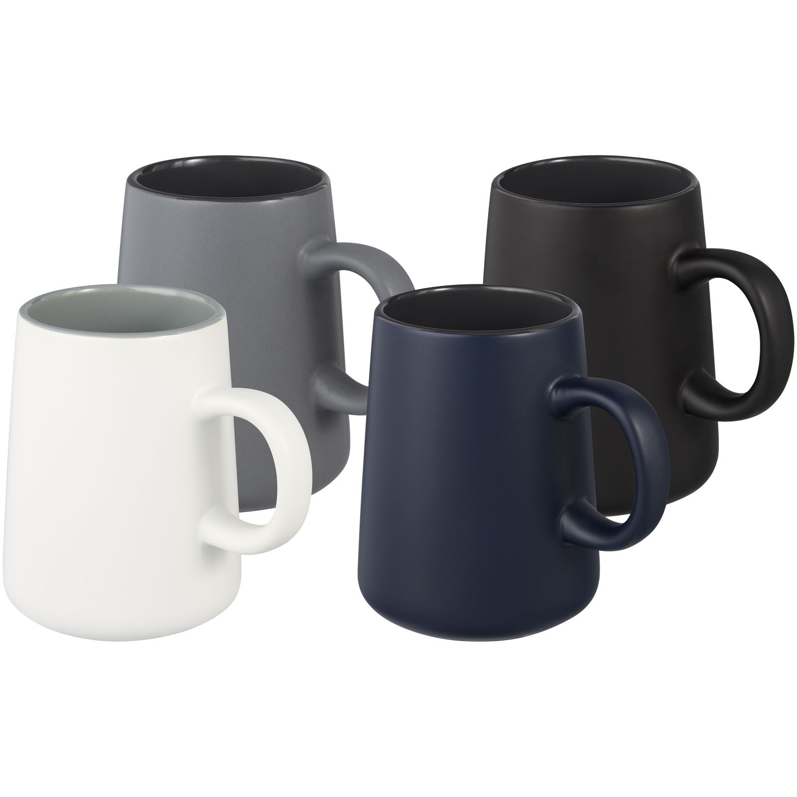 Joe 450 ml Keramiktasse schwarz 5 Joe 450 ml Keramiktasse schwarz – Bild 3