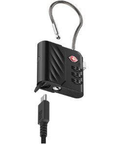 Xtorm Lock Tag TSA Zahlenschloss mit Standort Tracker schwarz – Bild 5