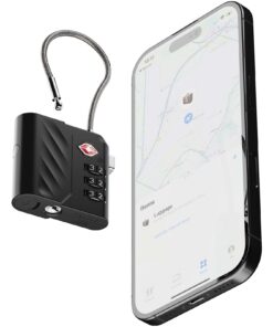 Xtorm Lock Tag TSA Zahlenschloss mit Standort Tracker schwarz – Bild 4
