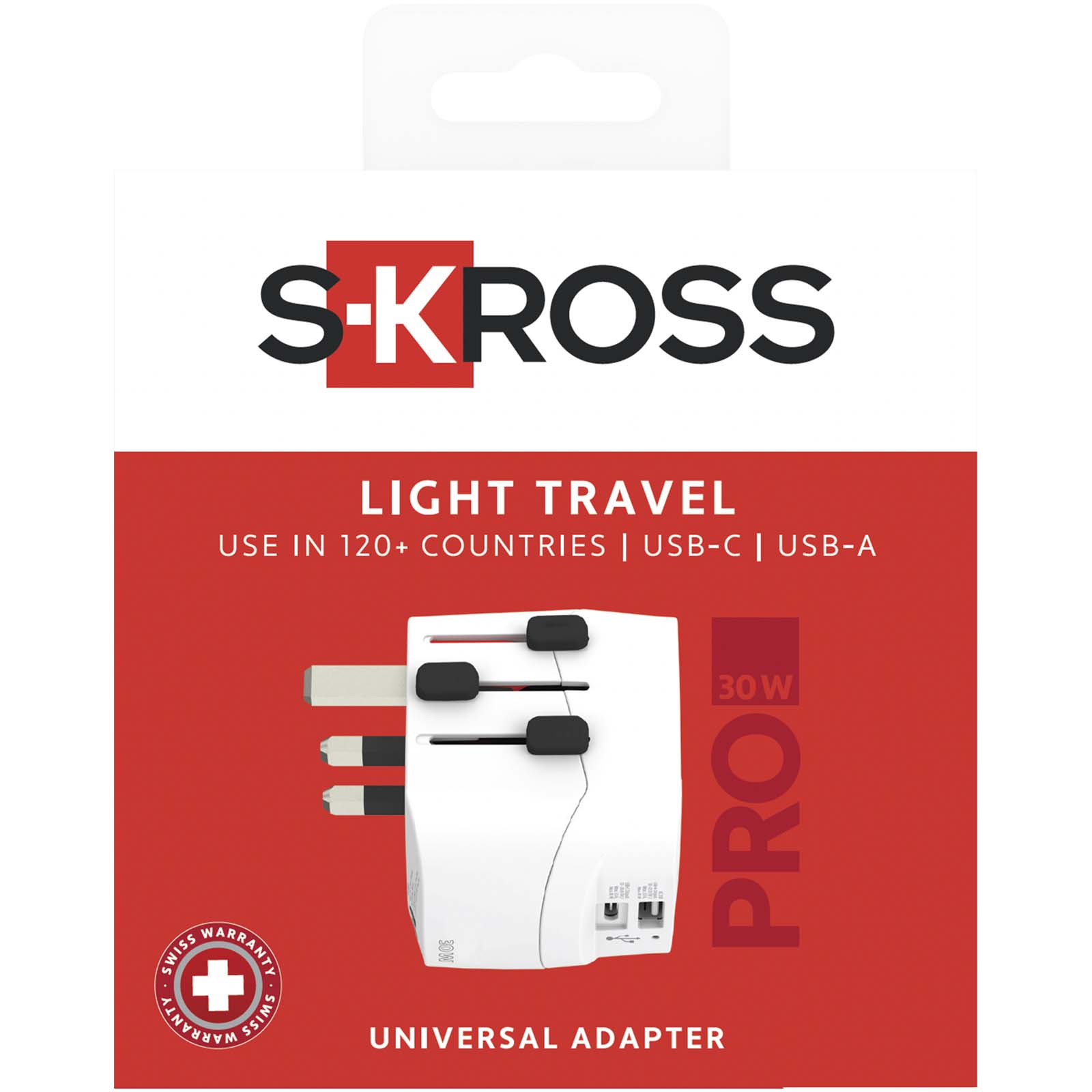 SKROSS® PRO Light USB AC30PD Reiseadapter weiss 6 SKROSS® PRO Light USB AC30PD Reiseadapter weiss – Bild 4