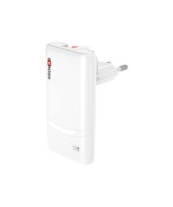 SKROSS® Klip Slim 65W Mehrfach-Ladegerät weiss – Bild 3
