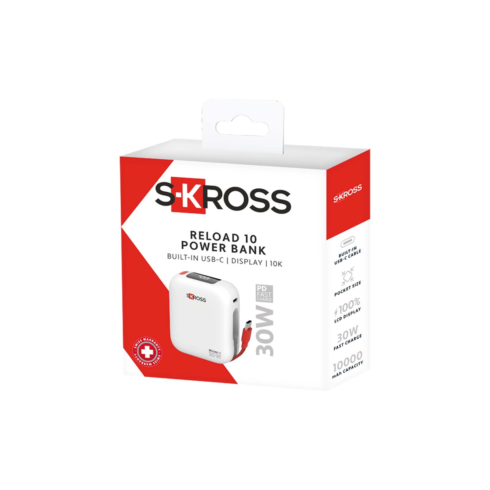 SKROSS® Reload 10.000 mAh Powerbank weiss 3 SKROSS® Reload 10.000 mAh Powerbank weiss – Bild 2