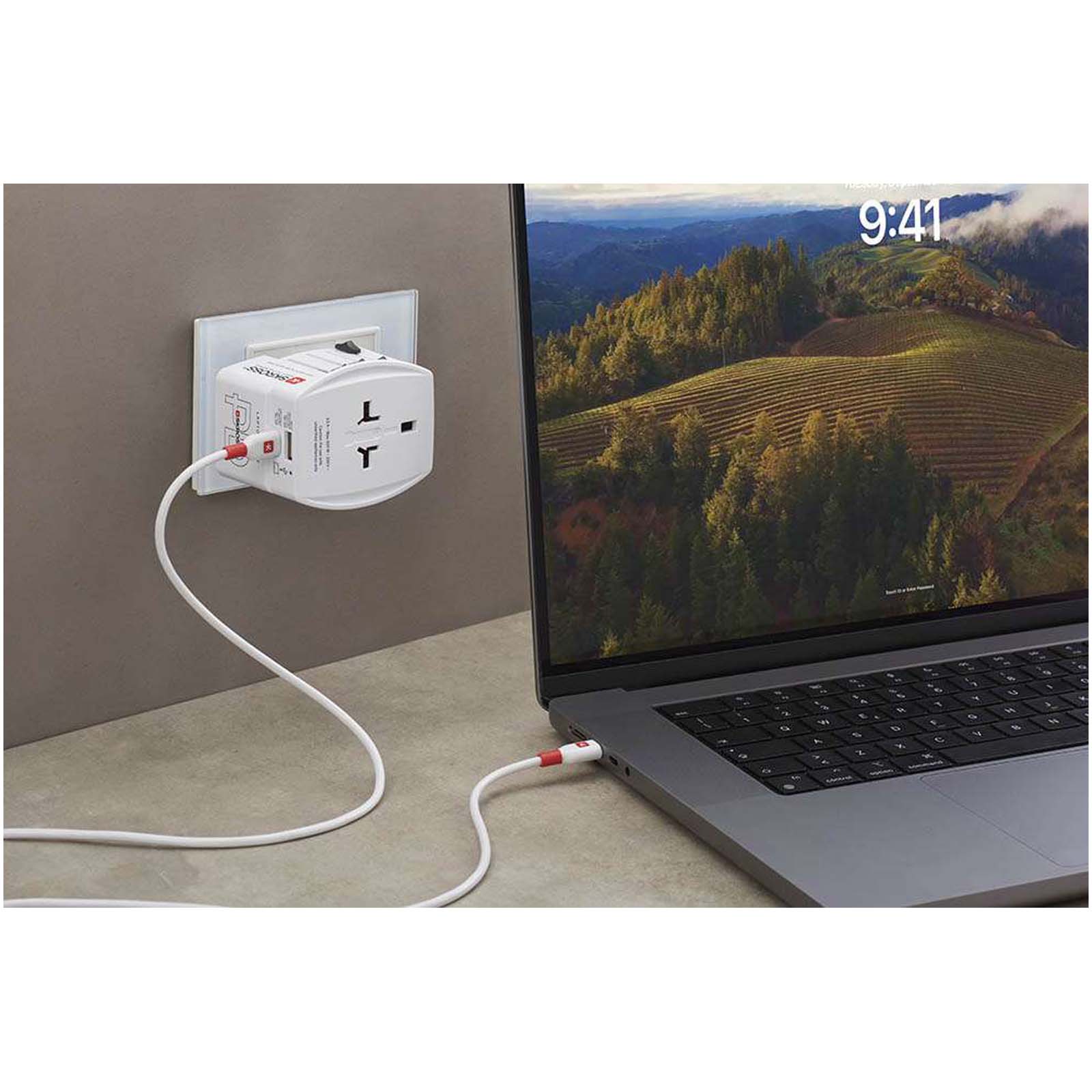 SKROSS® MUV AC65PD Reiseadapter mit USB-C Kabel weiss 9 SKROSS® MUV AC65PD Reiseadapter mit USB-C Kabel weiss – Bild 7