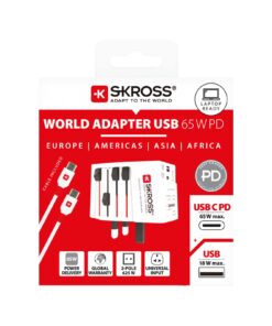 SKROSS® MUV AC65PD Reiseadapter mit USB-C Kabel weiss 14 SKROSS® MUV AC65PD Reiseadapter mit USB-C Kabel weiss – Bild 6