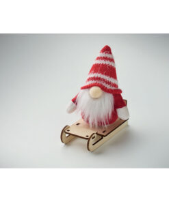 Wichtel auf Holzschlitten FROSTY SLEIGH 9 Wichtel auf Holzschlitten FROSTY SLEIGH – Bild 2
