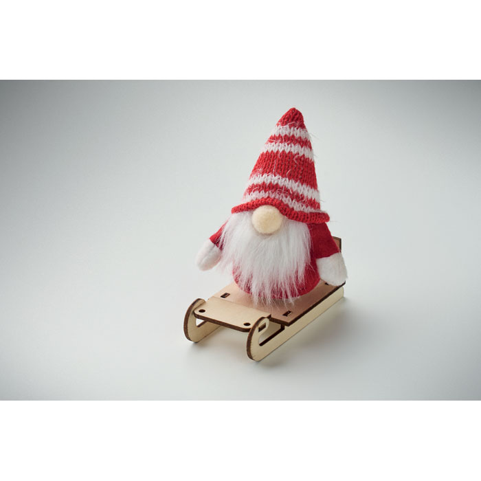 Wichtel auf Holzschlitten FROSTY SLEIGH 4 Wichtel auf Holzschlitten FROSTY SLEIGH – Bild 2