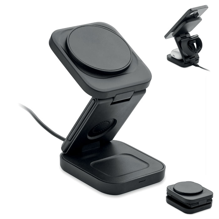 3in1 faltbare Ladestation SATELIT 3 3in1 faltbare Ladestation