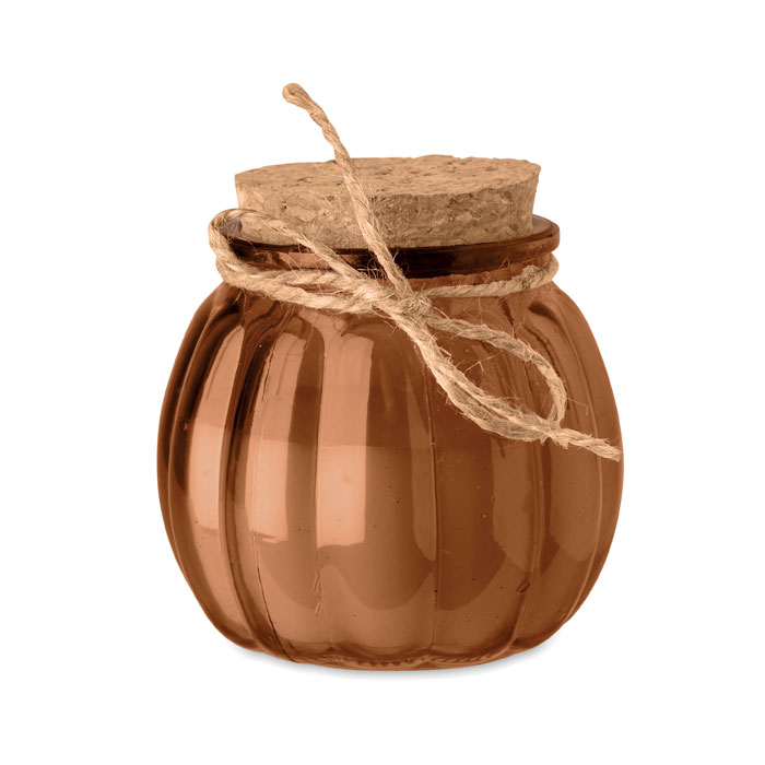 Kerze aus Pflanzenwachs PUMKIN 3 Kerze aus Pflanzenwachs