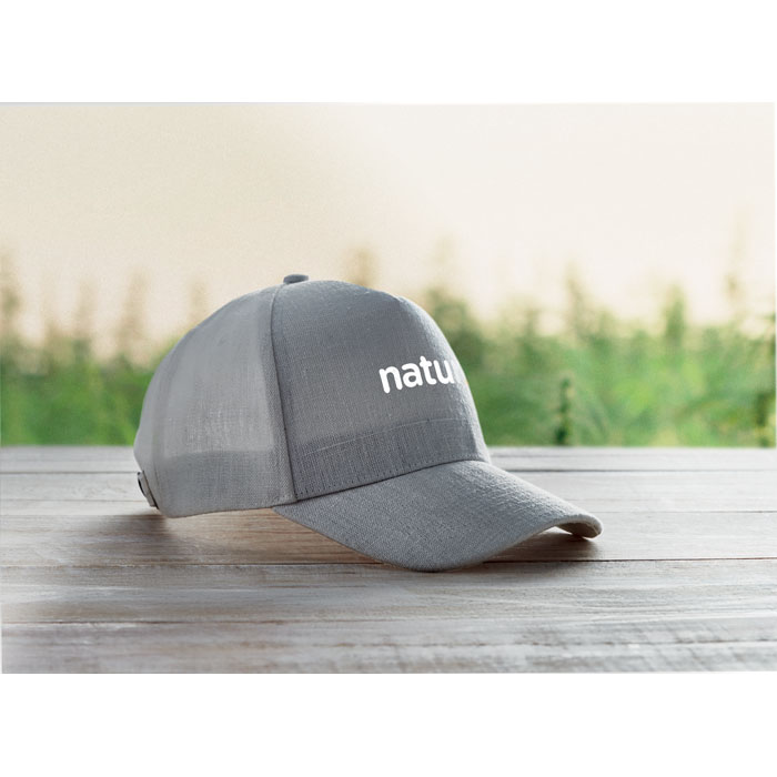 CAP 5 PANELS HANF 210G/M² NAIMA CAP Grau 6 CAP 5 PANELS HANF 210G/M² NAIMA CAP Grau – Bild 4