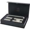 Parker IM Essentials Rollerball und Kugelschreiber Set – silber schwarz 1 Parker IM Essentials Rollerball und Kugelschreiber Set – silber