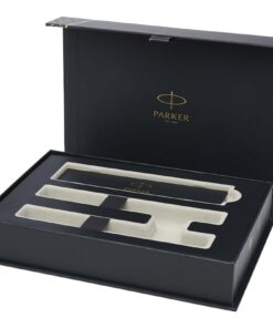 Parker IM Essentials Rollerball und Kugelschreiber Set – silber