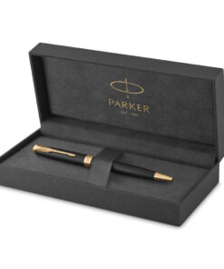 Alternative view of Parker SONNET Stift mattschwarz mit Palladium-Verzierungen