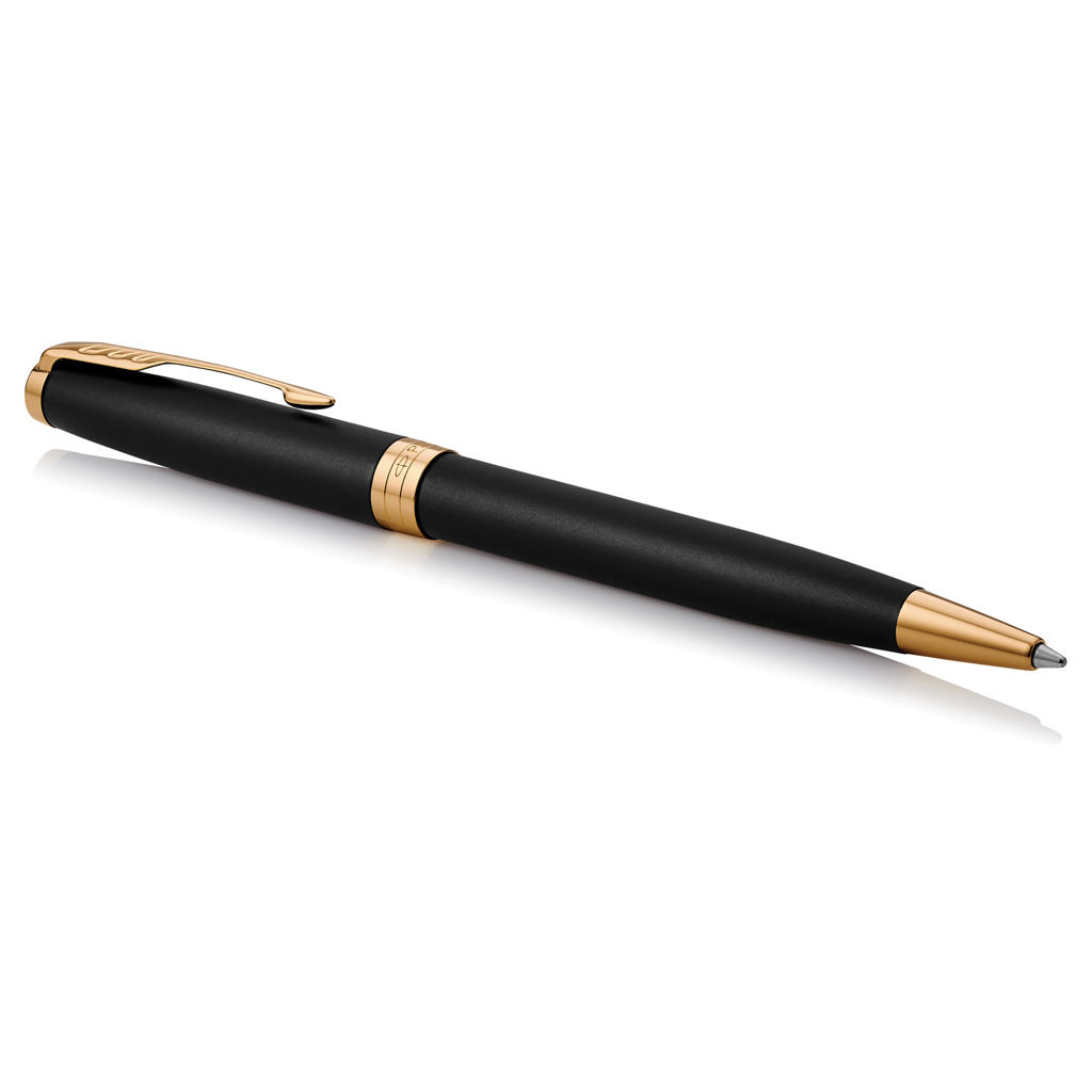Parker SONNET Stift mattschwarz mit Palladium-Verzierungen 5 Parker SONNET Stift mattschwarz mit Palladium-Verzierungen – Bild 3