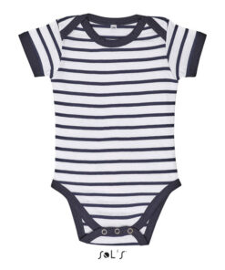 MILES BABY STRIPED BODYSUIT