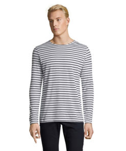 MARINE MEN STRIPED T-SHIRT
