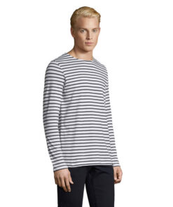 MARINE MEN STRIPED T-SHIRT MARINE MEN 5 MARINE MEN STRIPED T-SHIRT MARINE MEN – Bild 2
