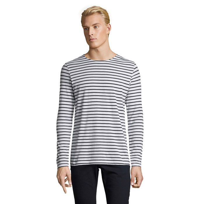 MARINE MEN STRIPED T-SHIRT MARINE MEN 3 MARINE MEN STRIPED T-SHIRT