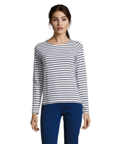 MARINE WOMEN STRIPE T-SHIRT