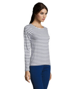 MARINE WOMEN STRIPE T-SHIRT MARINE WOMEN – Bild 2