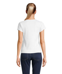 Alternative view of SARA WOMEN'S RIBBED T-SHIRT SARA