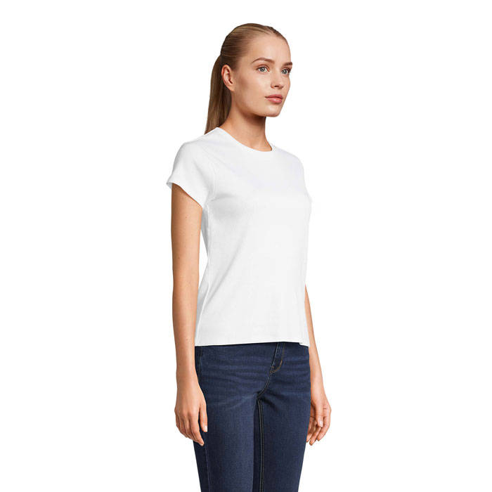 SARA WOMEN'S RIBBED T-SHIRT SARA 5 SARA WOMEN'S RIBBED T-SHIRT SARA – Bild 3