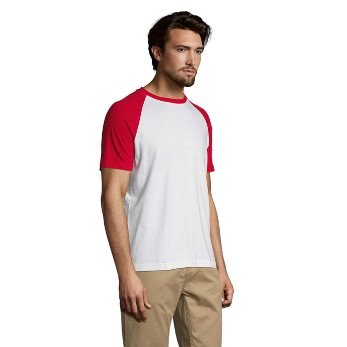 FUNKY MEN 2 COLOUR T-SHIRT FUNKY 5 FUNKY MEN 2 COLOUR T-SHIRT FUNKY – Bild 3