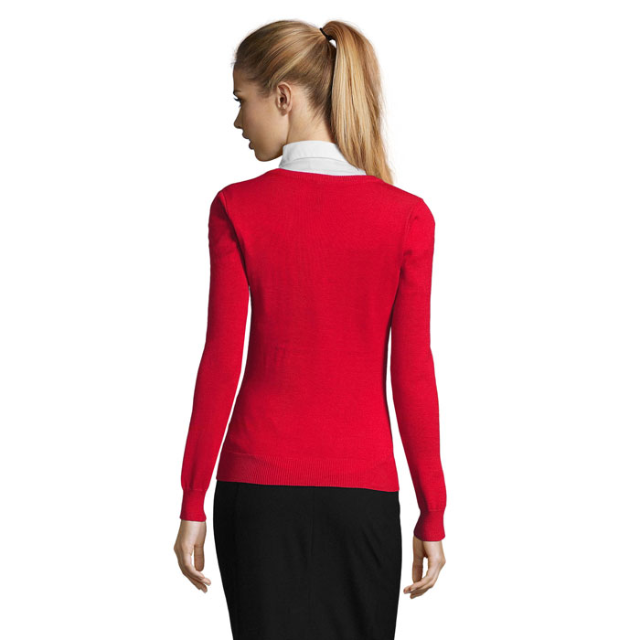 Alternative view of GALAXY WOMEN V-NECK SWEATER GALAXY WOMEN